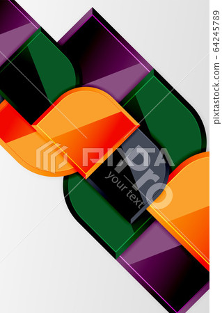 Glossy glass squares with round elements geometric composition. Abstract geometric background with 3d effect composition For Wallpaper, Banner, Background, Card, Book Illustration, landing page Glossy glass squares with round elements geometric composition. Abstract geometric background with 3d effect composition For Wallpaper, Banner, Background, Card, Book Illustration, landing page 64245789
