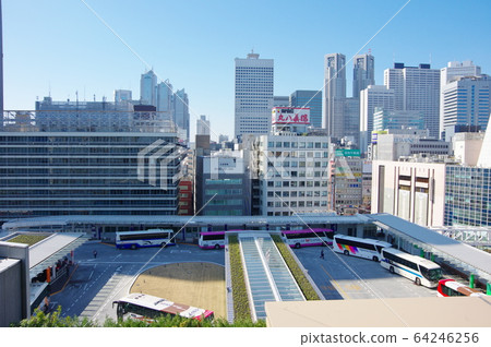 Busta Shinjuku and skyscrapers Busta Shinjuku and skyscrapers 64246256