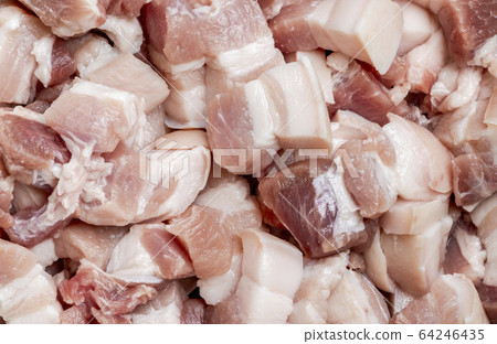 Small cut pork belly 64246435