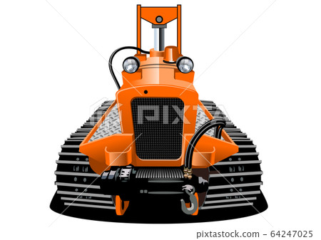 Vector Cartoon RC crawler isolated Vector Cartoon RC crawler isolated 64247025