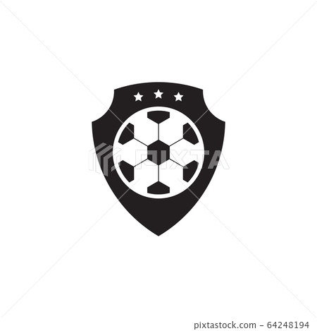 Football logo design vector template Football logo design vector template 64248194