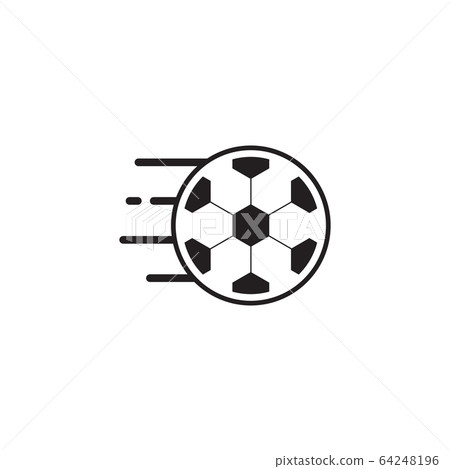 Football logo design vector template 64248196