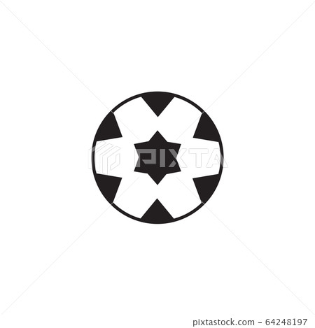 Football logo design vector template Football logo design vector template 64248197