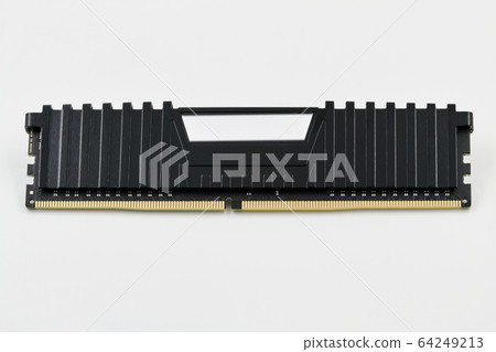 Computer RAM memory. Random Access Memory on white 64249213