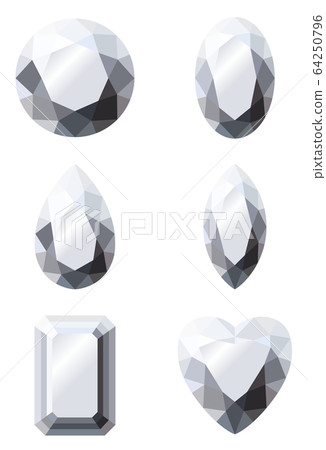 Jewelry illustration material Jewelry illustration material 64250796
