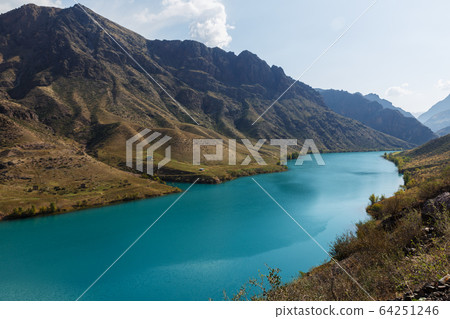 The Naryn River, Kyrgyzstan The Naryn River, Kyrgyzstan 64251246
