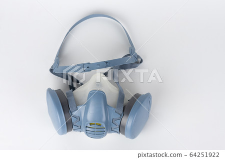 Twin filter half face respirator mask ,  personal protective equipment to protect against the virus covid-19. 64251922