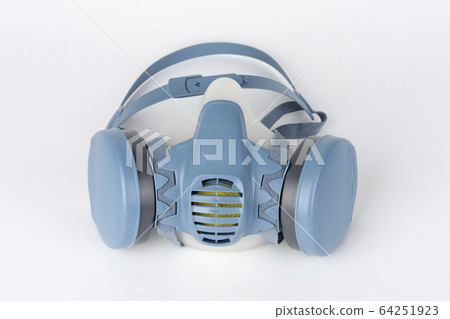 Twin filter half face respirator mask ,  personal protective equipment to protect against the virus covid-19. 64251923