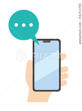 智能手機的通知和消息 64253769