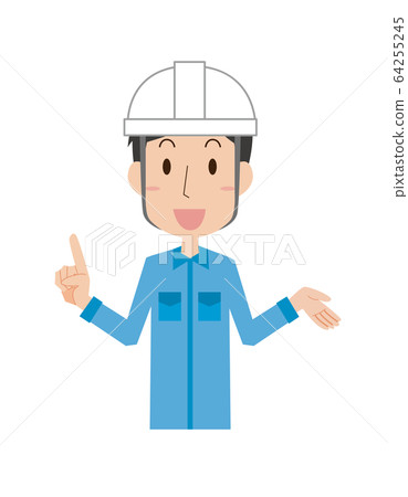 男工人工人上身解釋教學 64255245