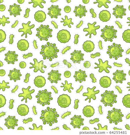 Coronavirus and bacteria  virus disease theme 64255481