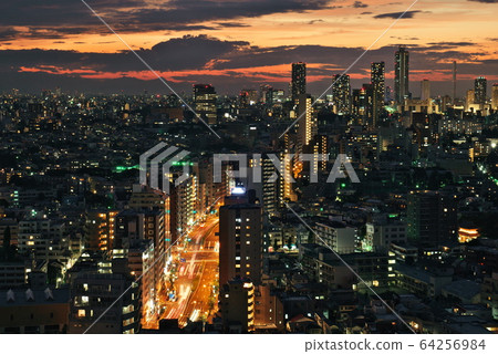 文京區市民中心夜景東京 64256984