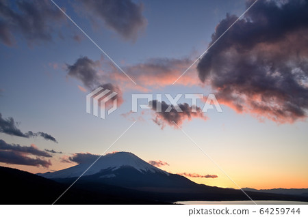 Mt. Fuji at sunset Mt. Fuji at sunset 64259744