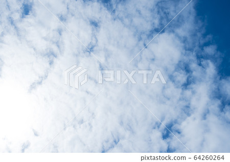 Clouds cloud white blue gradient large sky clear blue sky sky landscape refreshing sky background 64260264