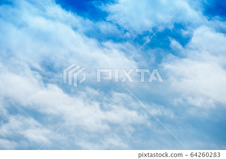 Clouds cloud white blue gradient large sky clear blue sky sky landscape refreshing sky background 64260283