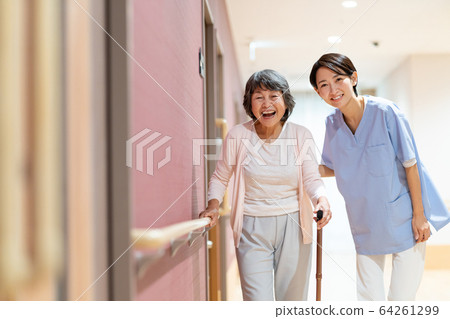 護理設施高級保姆醫療形象 64261299