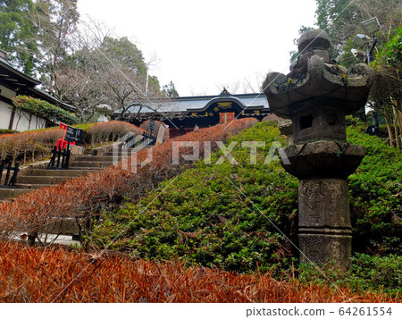 Stone steps going from the Nirvana Gate at the entrance to Zuihoden to Zuihoden (1) 64261554