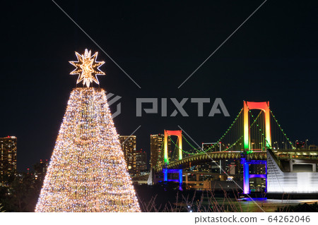 東京_台場照明夜景 東京_台場照明夜景 64262046