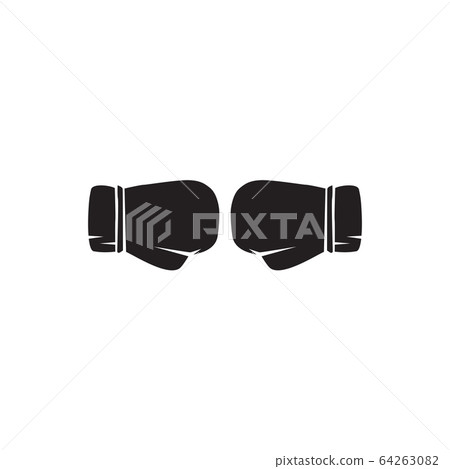 Boxing gloves logo icon design vector 64263082