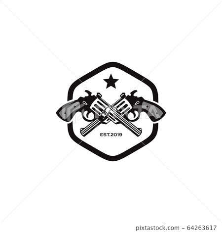 Cowboy logo design inspiration vector template 64263617