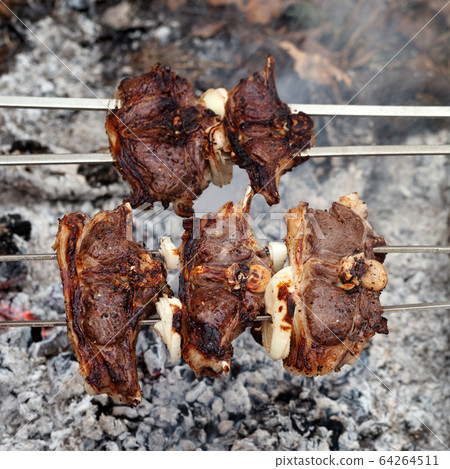 Shashlik of lamb Shashlik of lamb 64264511