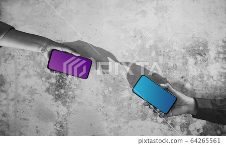 Social Distancing Concept Social Distancing Concept 64265561