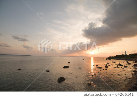 石垣島觀音崎日落 石垣島觀音崎日落 64266141