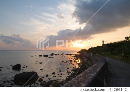 石垣島觀音崎日落 64266142