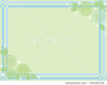 Hydrangea Frame - Stock Illustration [64266326] - PIXTA