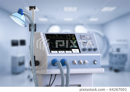 Medical ventilator machine 64267001