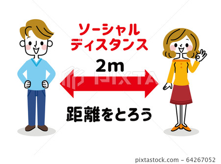 Social distance Social distance 64267052