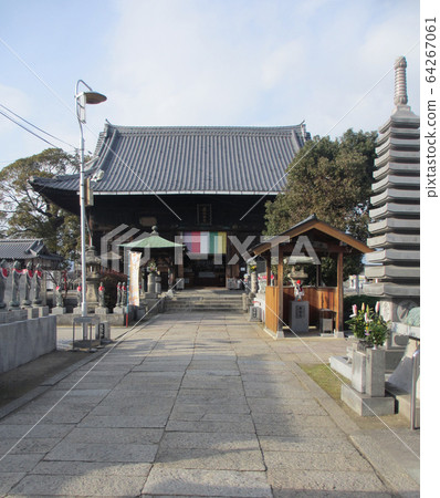 No.77 Doryuji Temple, 88 places in Shikoku, Hondo 03 64267061