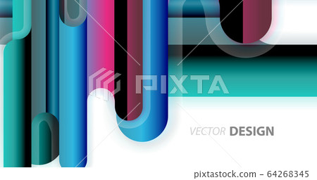Line Geometry Background Liquid Abstract liquid lines geometric background - Stock Illustration ...