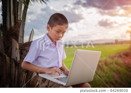 Mockup notebook and mobile phone 64269038