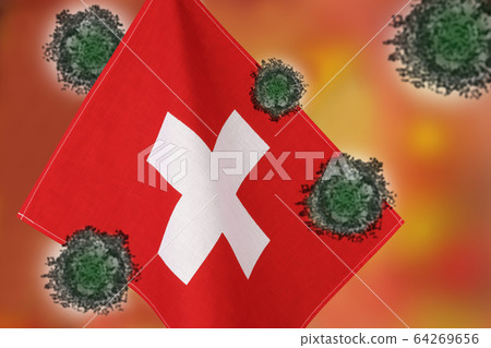 冠狀病毒圖像傳播到世界各國 冠狀病毒圖像傳播到世界各國 64269656