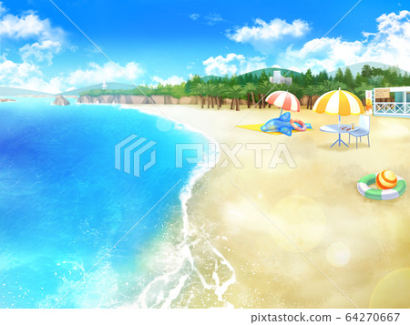 [背景]海02_有配件_陽光明媚 64270667
