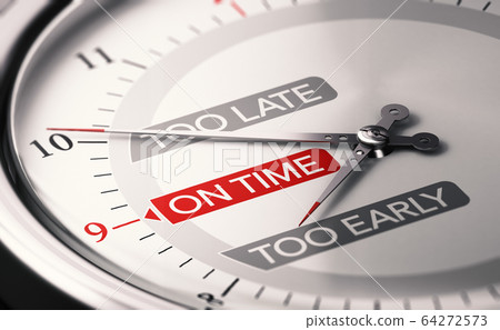 Good timing. Choosing the right moment. 64272573