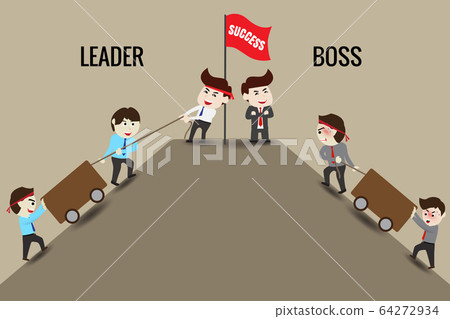 Leader or Boss, template Leader or Boss, template 64272934