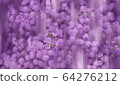 Beautiful blurred floral purple background 64276212