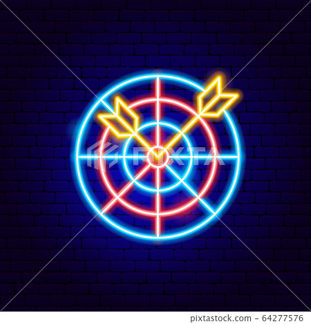 darts neon light