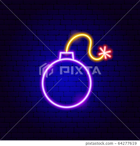 Bomb Neon Sign Bomb Neon Sign 64277619