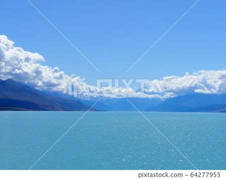 新西蘭普卡基湖景觀 64277955