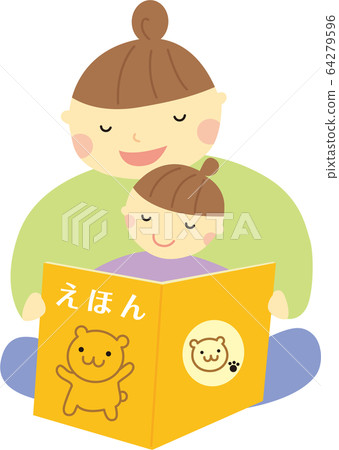 媽媽給女兒讀書 64279596