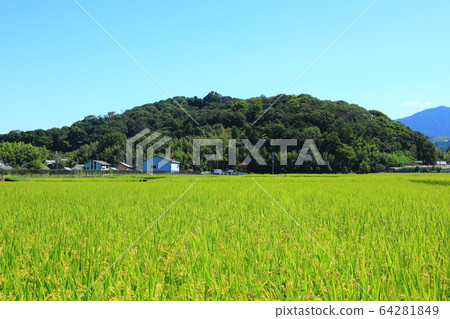 Tenkouyama and rural scenery Tenkouyama and rural scenery 64281849