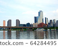 View to Yeoeuido buildings from the Hang river 64284495
