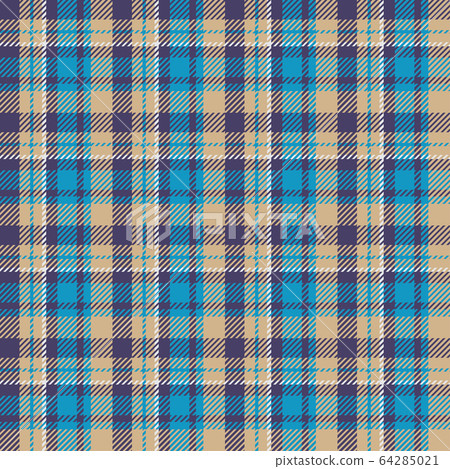 Classical checkered tartan pattern. 64285021