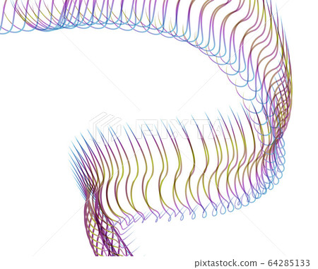 Abstract background blend wave line design for Wallpaper, Banner, Background, Card, Book Illustration, landing page 64285133