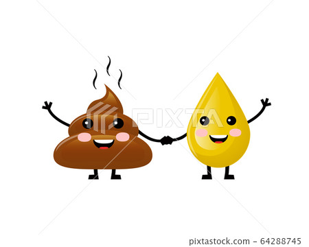 Cartoons are cute shit and a drop of urine is smiling 64288745