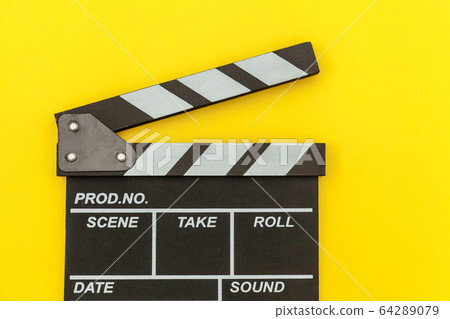 Filmmaker profession. Classic director empty film Filmmaker profession. Classic director empty film 64289079