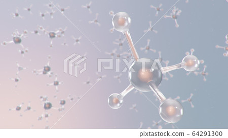 3D illustration molecular structure. Molecular chemistry, background with molecular element of the atom. Medical background. Genome at the molecular level 3D illustration molecular structure. Molecular chemistry, background with molecular element of the atom. Medical background. Genome at the molecular level 64291300